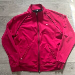 Magenta Nike full zip jacket